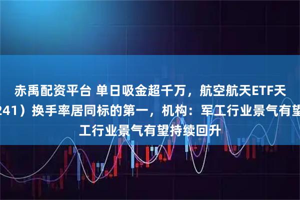赤禹配资平台 单日吸金超千万，航空航天ETF天弘（159241）换手率居同标的第一，机构：军工行业景气有望持续回升