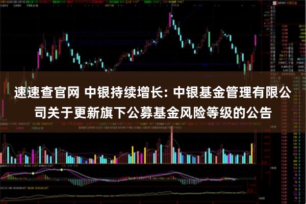 速速查官网 中银持续增长: 中银基金管理有限公司关于更新旗下公募基金风险等级的公告