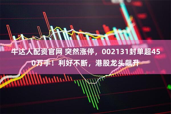 牛达人配资官网 突然涨停，002131封单超450万手！利好不断，港股龙头飙升
